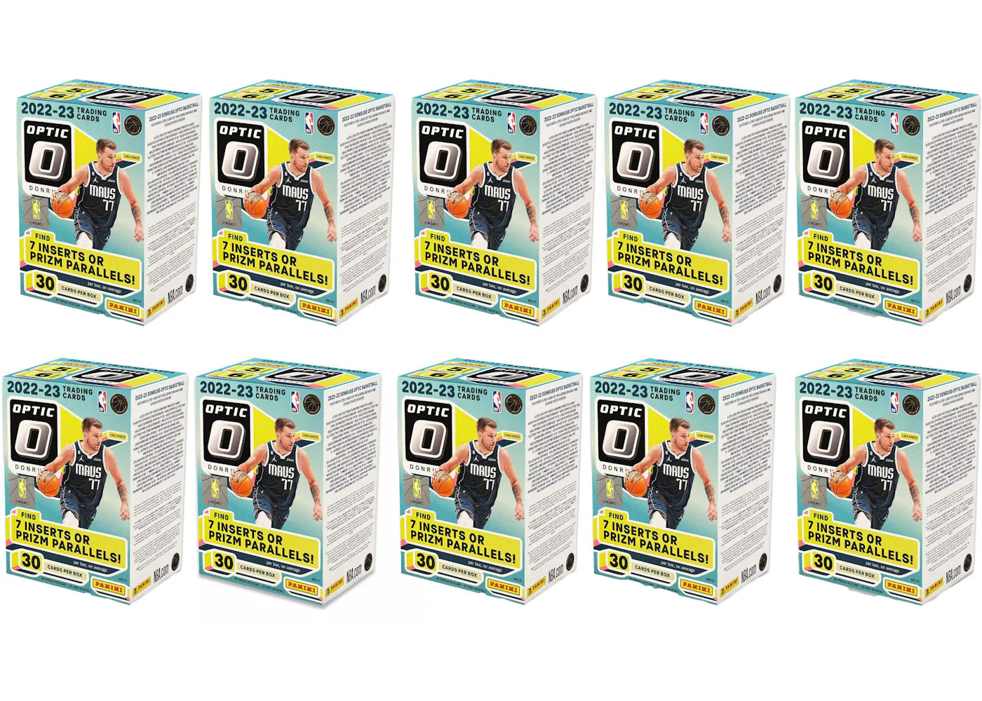 2022-23 Panini Donruss Optic Basketball Blaster Box 10x lot