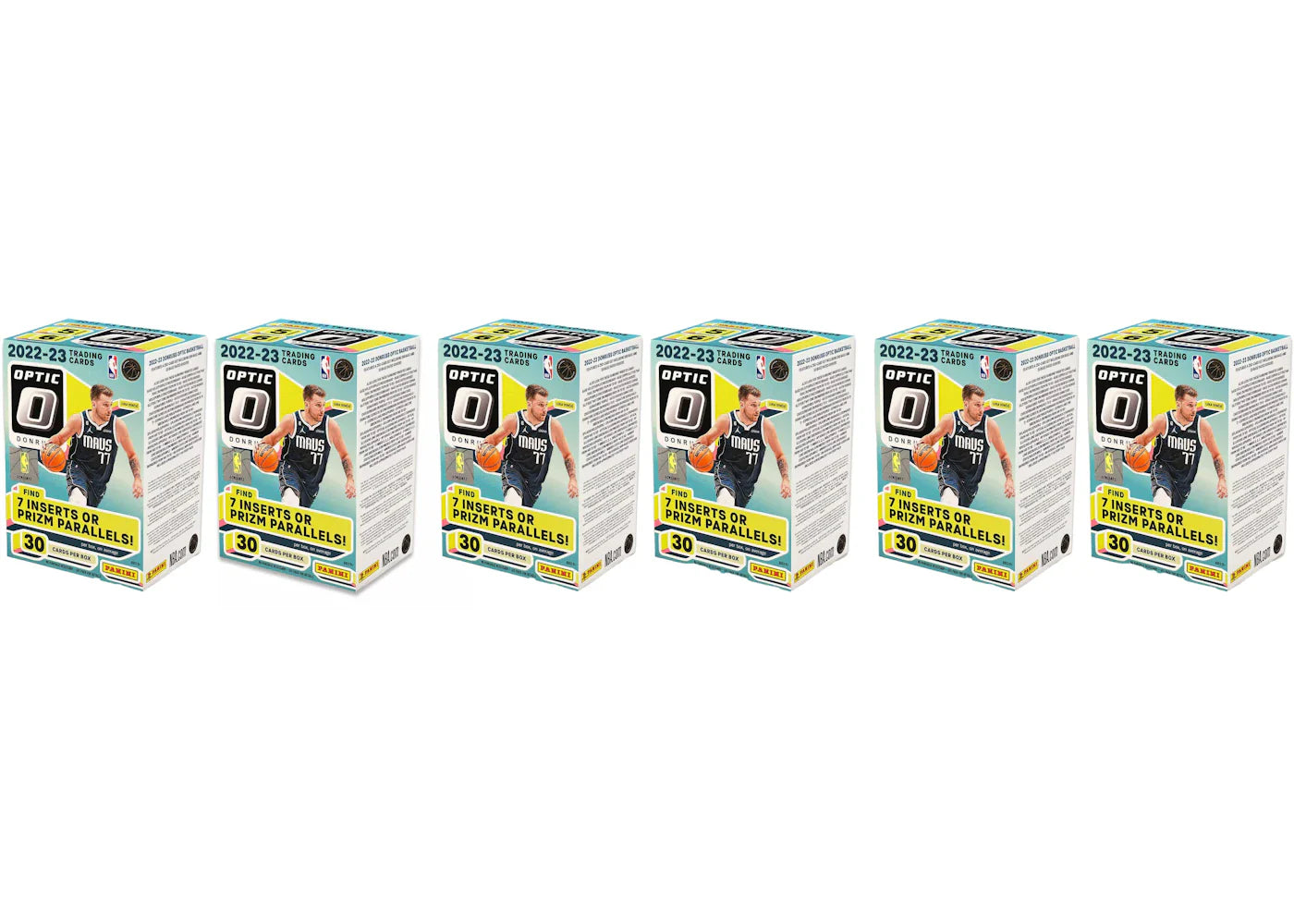 2022-23 Panini Donruss Optic Basketball Blaster Box 6x Lot