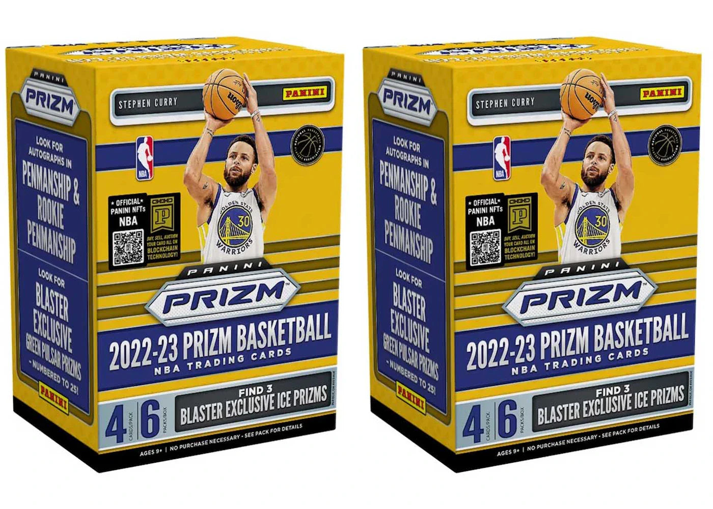 2022-23 Panini Prizm Basketball Blaster Box (Ice Prizms) 2x Lot