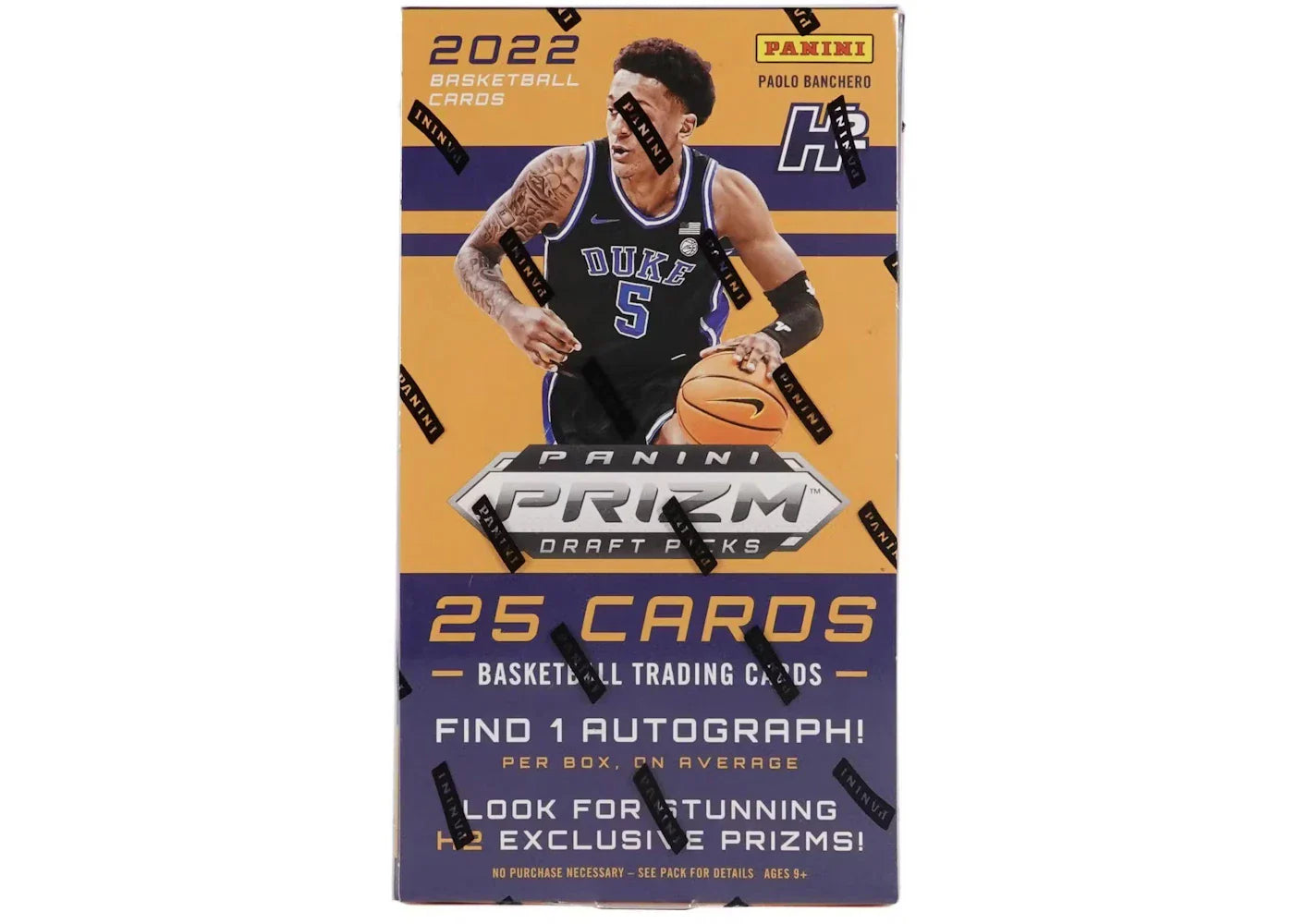 2022 Panini Prizm Draft Picks Collegiate Basketball H2 Hobby Hybrid Box