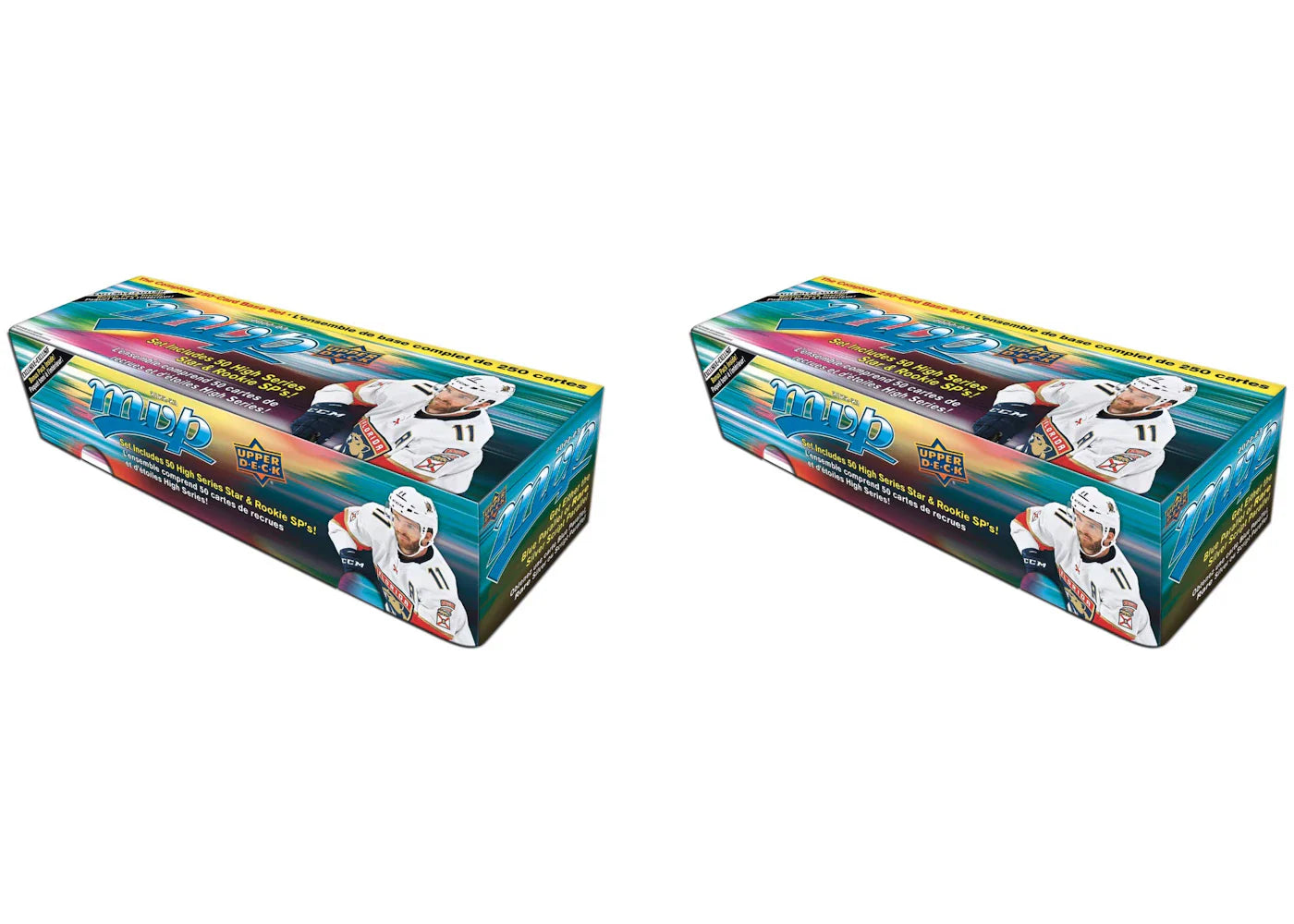 2022-23 Upper Deck MVP Hockey Box Set 2x lot