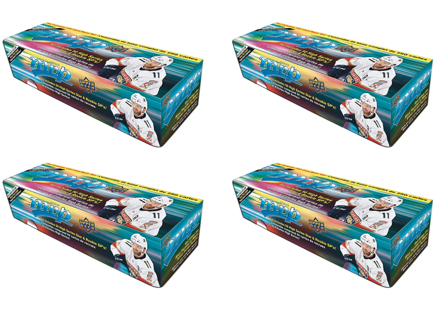 2022-23 Upper Deck MVP Hockey Box Set 4x lot
