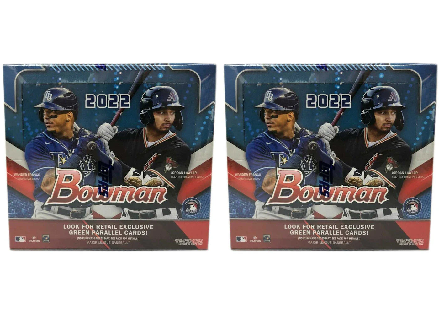 2022 Bowman Baseball 24 Pack Retail Box 2x Lot