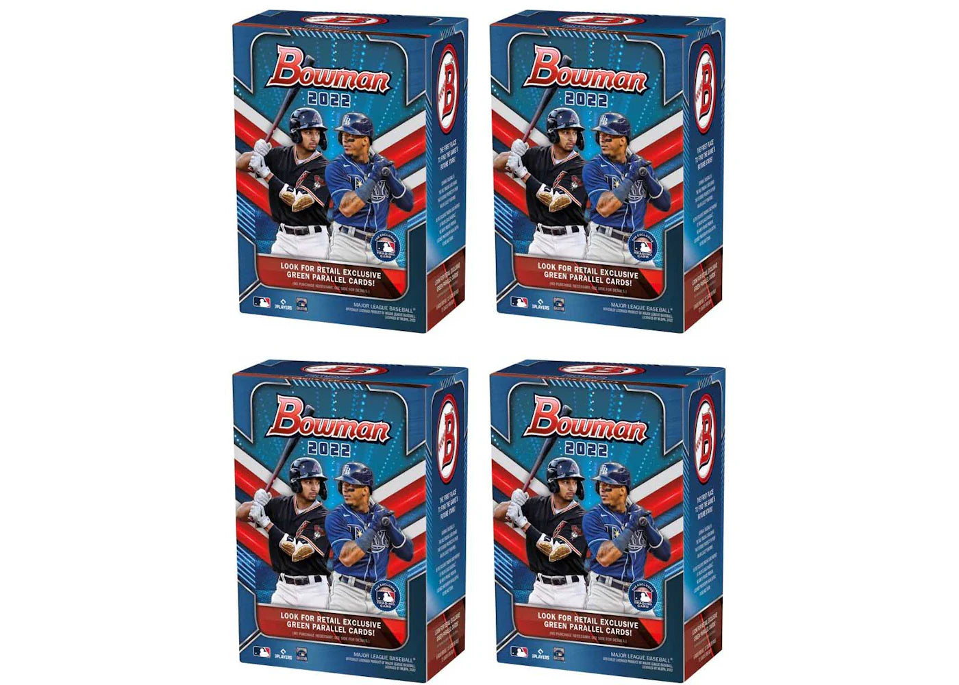 2022 Bowman Baseball Blaster Box 4x Lot