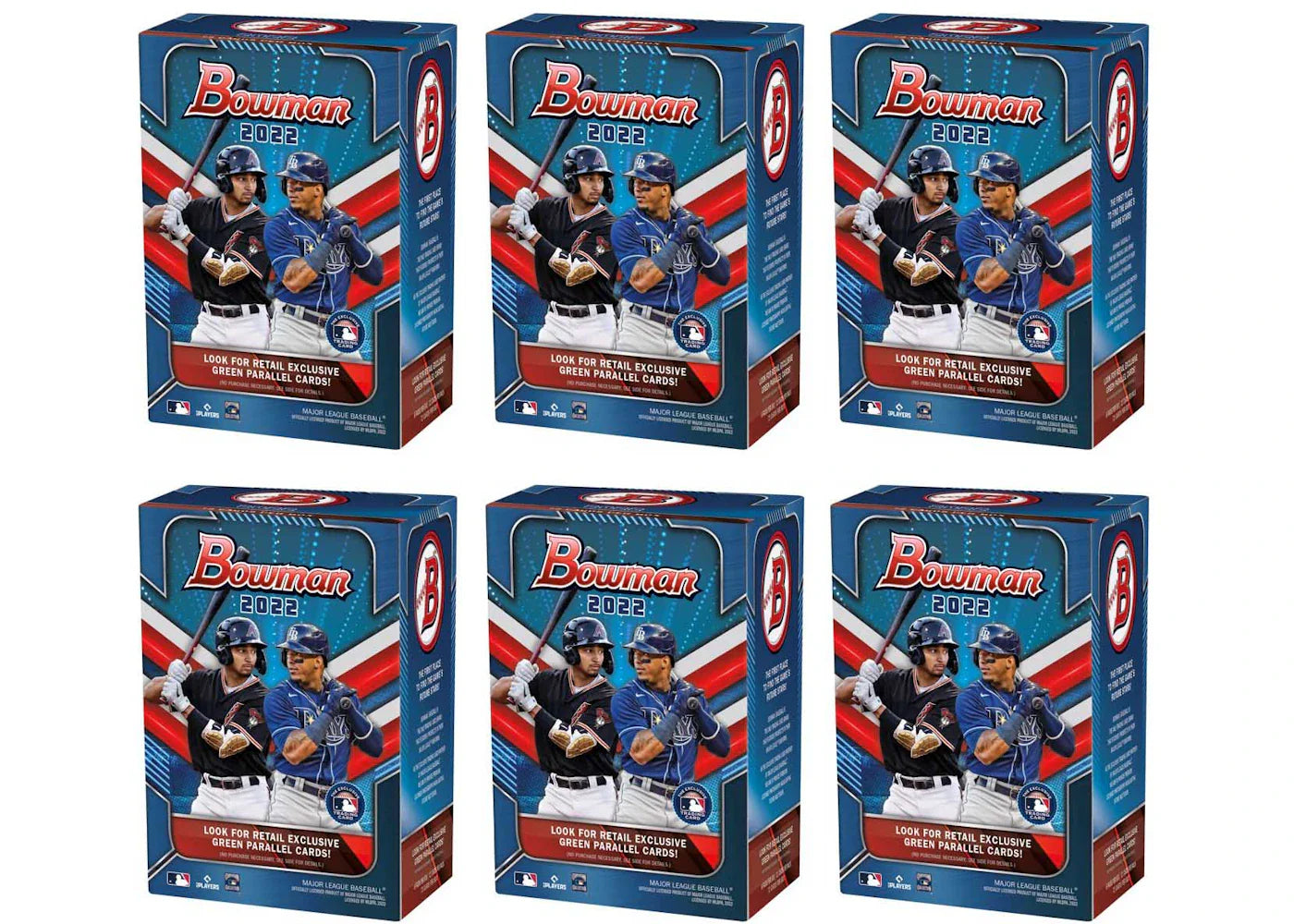 2022 Bowman Baseball Blaster Box 6x Lot