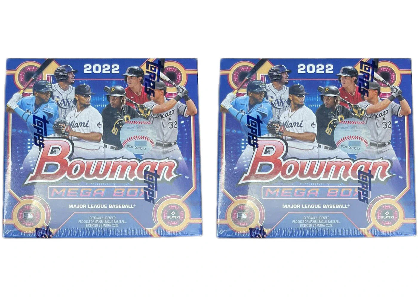 2022 Bowman Baseball Mega Box 2x Lot