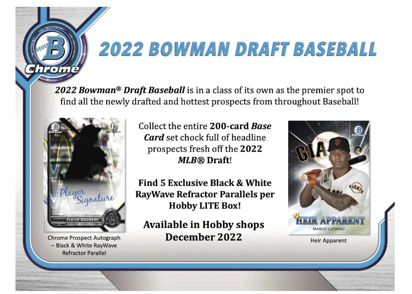 2022 Bowman Draft Baseball Hobby Lite Box 4x Lot