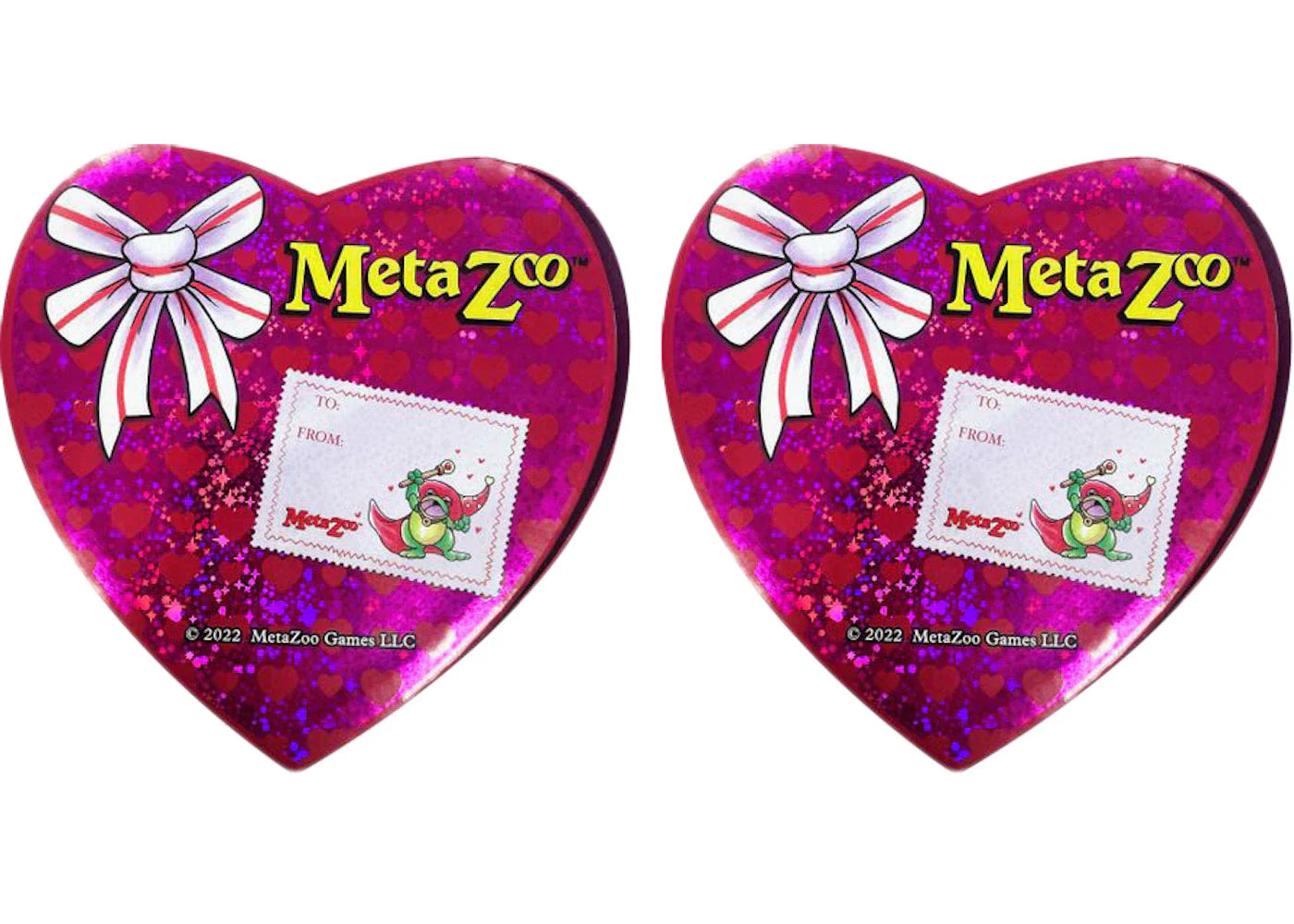 2022 MetaZoo TCG Valentines Day Chibi Mini Set Holiday Box 2x Lot