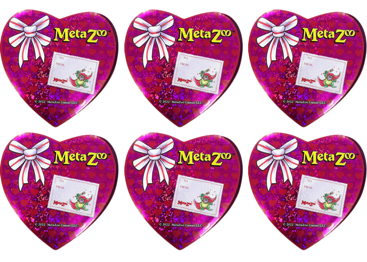 2022 MetaZoo TCG Valentines Day Chibi Mini Set Holiday Box 6x Lot
