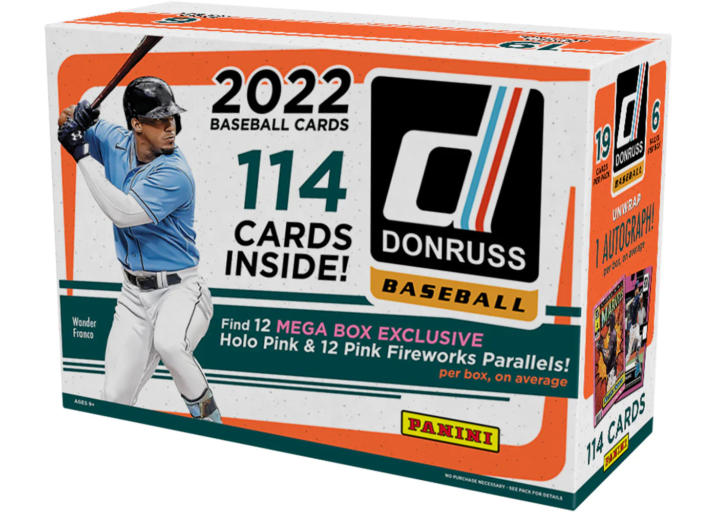 2022 Panini Donruss Baseball Mega Box (Pink Parallels)