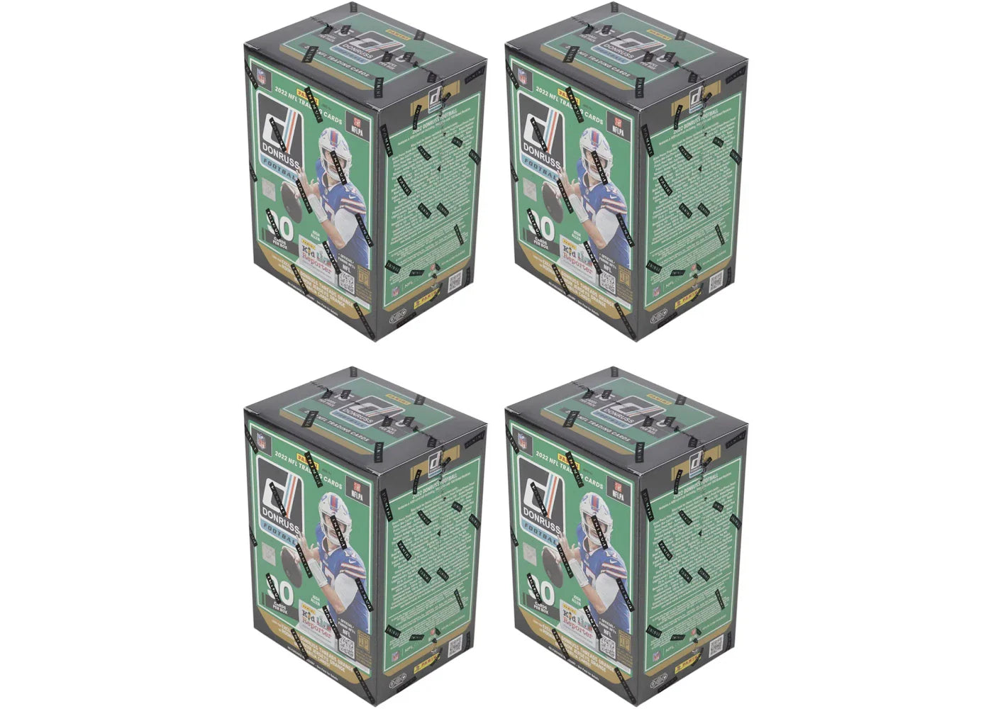 2022 Panini Donruss Football Fanatics Exclusive Blaster Box 4x Lot