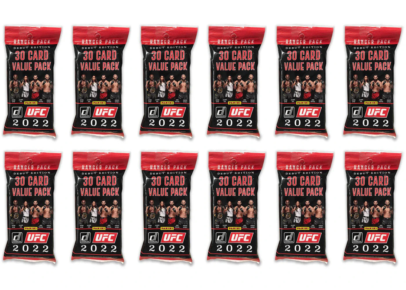 2022 Panini Donruss UFC Fat Pack 12x Lot