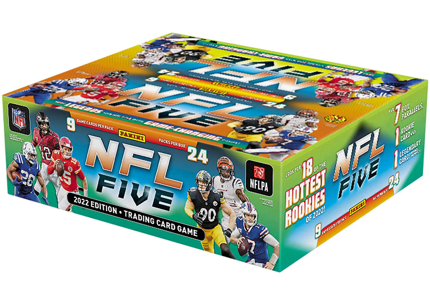 2022 Panini Five Football Trading Card Game Starter Deck Booster Box