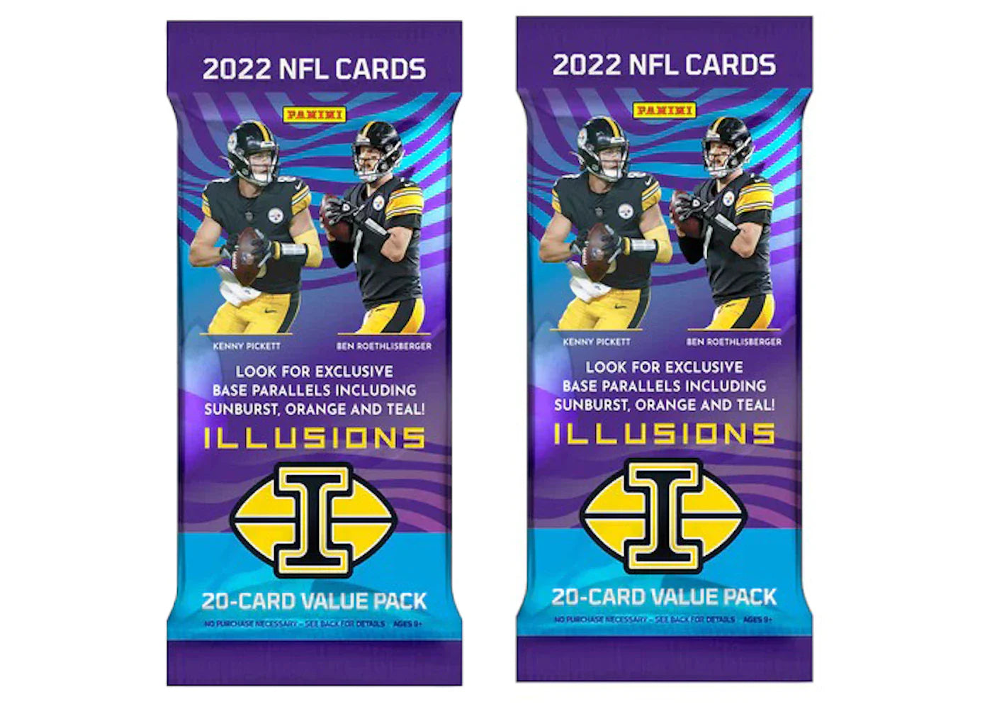 2022 Panini Illusions Football Jumbo Value Pack 2x Lot