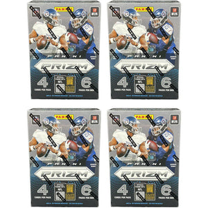 2022 Panini Prizm Football Blaster Box (Green Prizms) 4x Lot