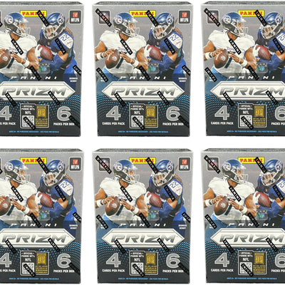 2022 Panini Prizm Football Blaster Box (Green Prizms) 6x Lot