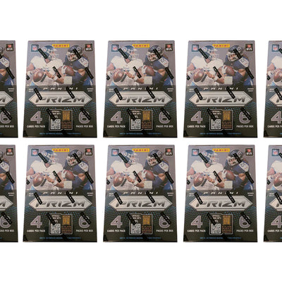 2022 Panini Prizm Football Blaster Box (Red, White, & Blue Prizms) 10x Lot