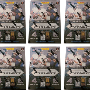 2022 Panini Prizm Football Blaster Box (Red, White, & Blue Prizms) 6x Lot