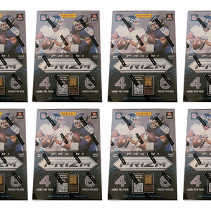 2022 Panini Prizm Football Blaster Box (Red, White, & Blue Prizms) 8x Lot