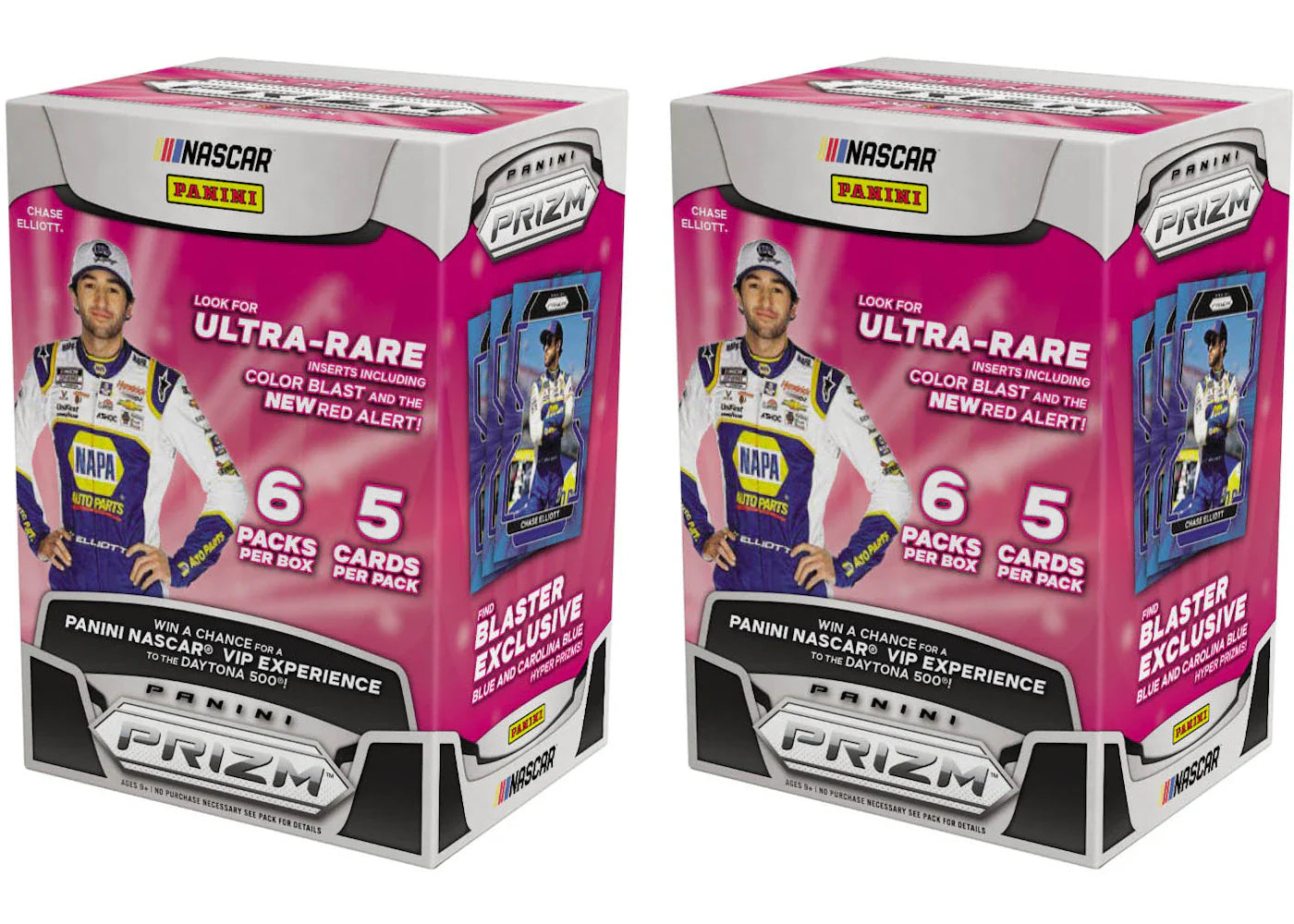 2022 Panini Prizm NASCAR Racing Blaster Box 2x Lot