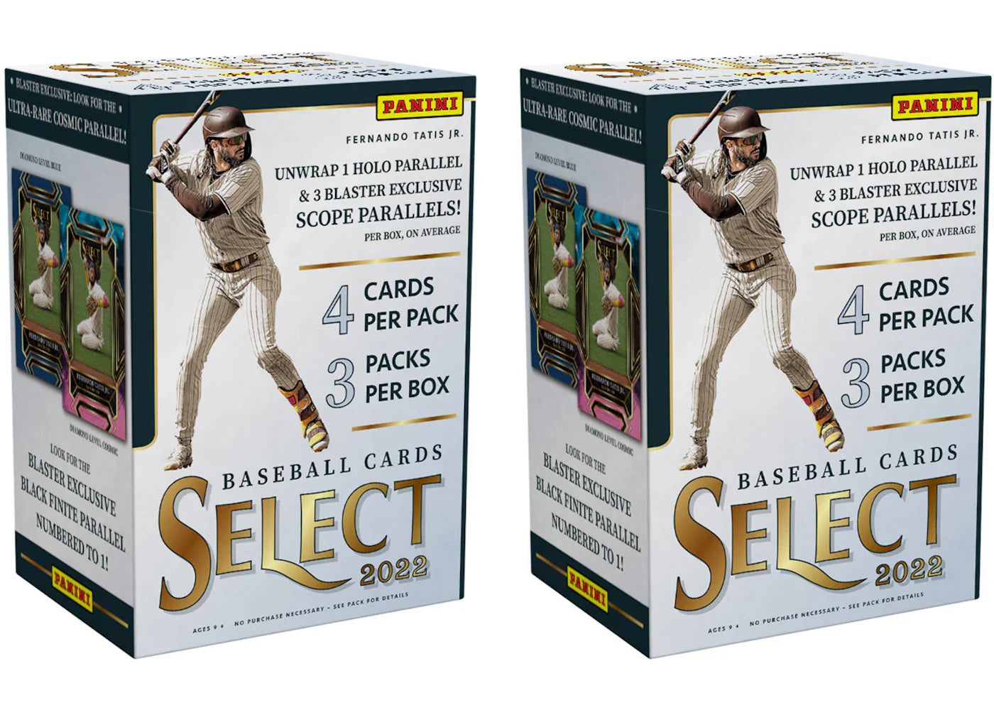 2022 Panini Select Baseball Blaster Box 2x Lot