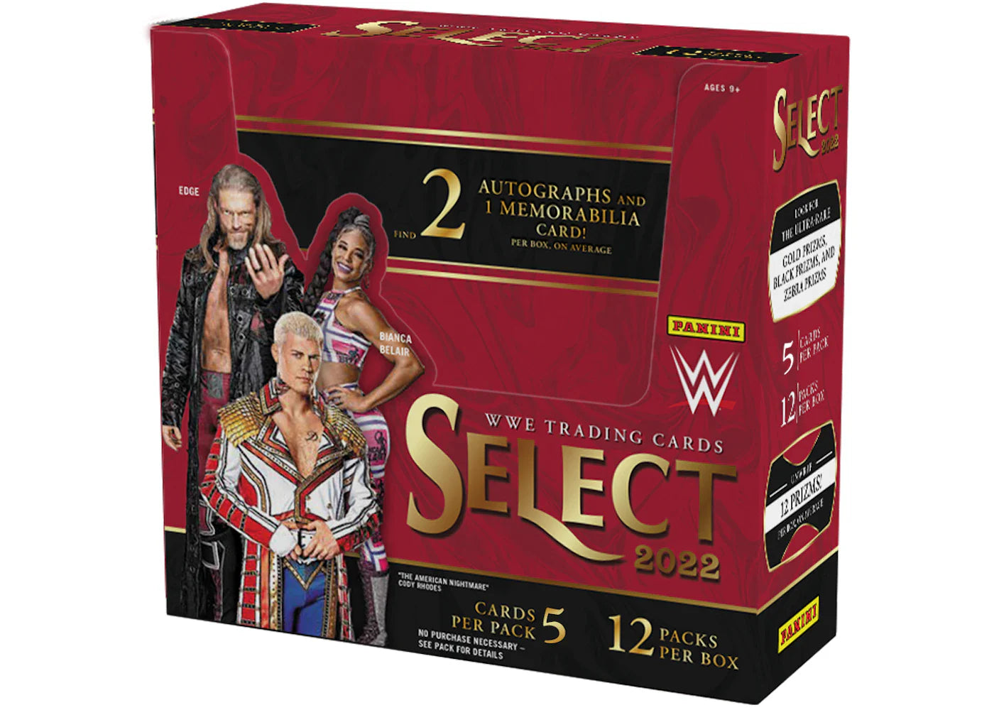 2022 Panini Select WWE Wrestling Hobby Box