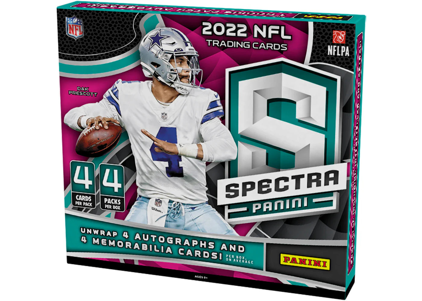 2022 Panini Spectra Football Hobby Box