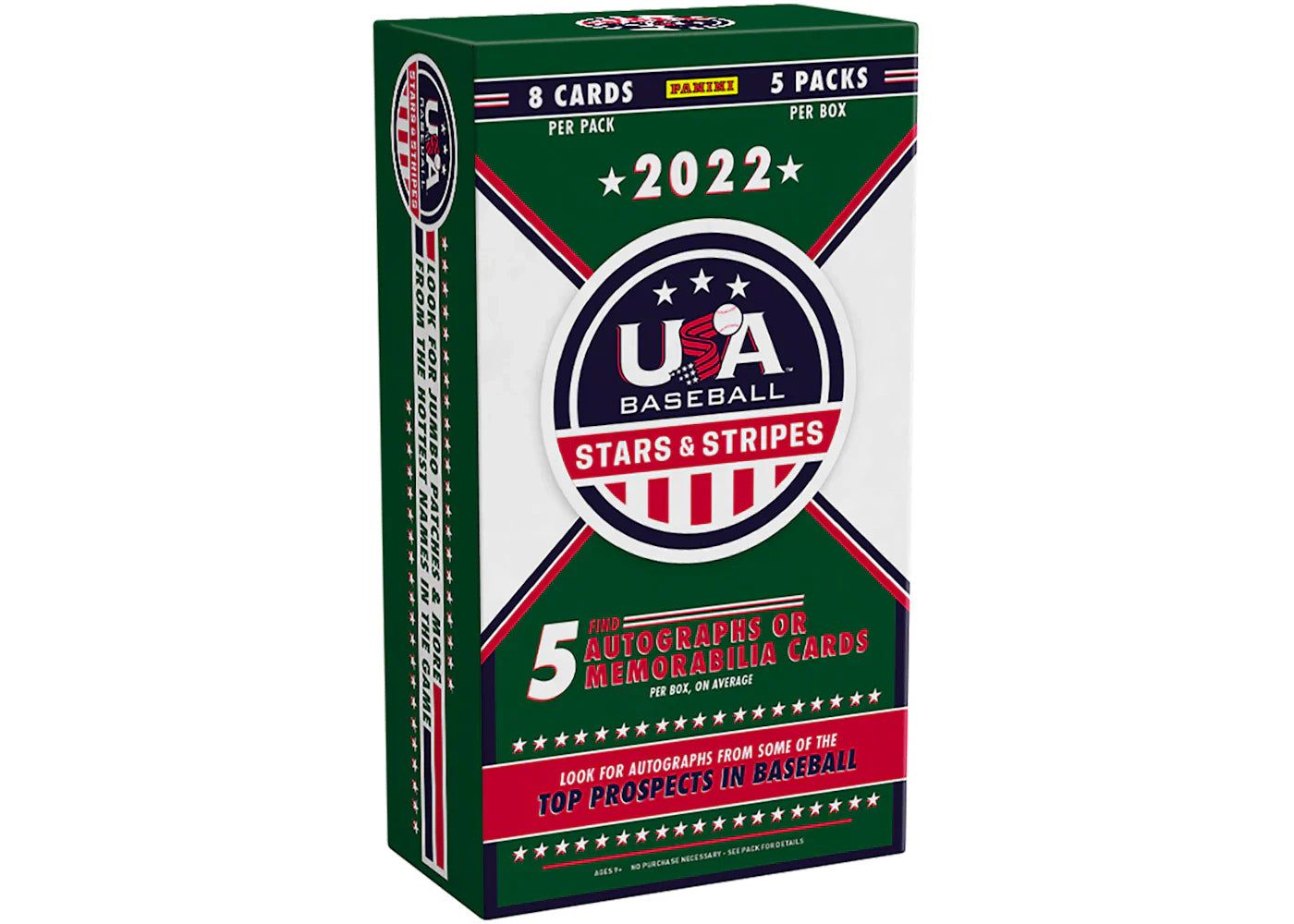 2022 Panini USA Stars & Stripes Baseball Hobby Box