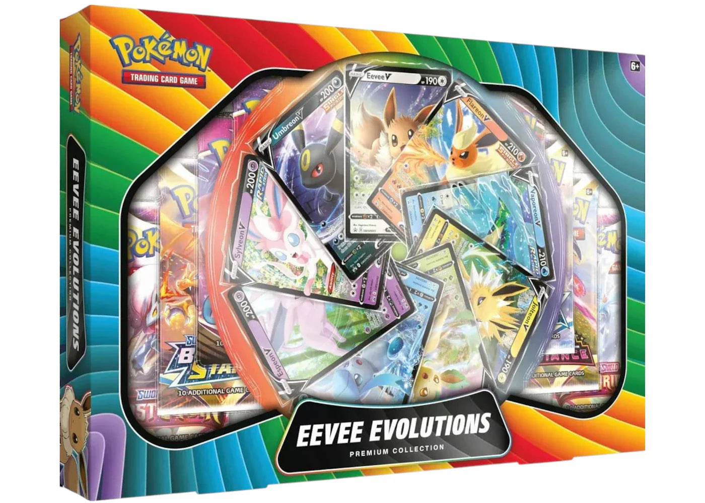 2022 Pokémon Sword & Shield Eevee Evolutions Premium Collection Box