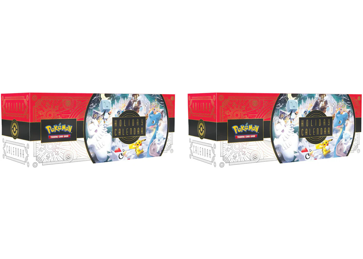 2022 Pokémon TCG Holiday Advent Calendar 2x Lot