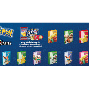 2022 Pokémon TCG McDonald's Happy Meal Match Battle 10x Pack Lot (Assorted) (US)