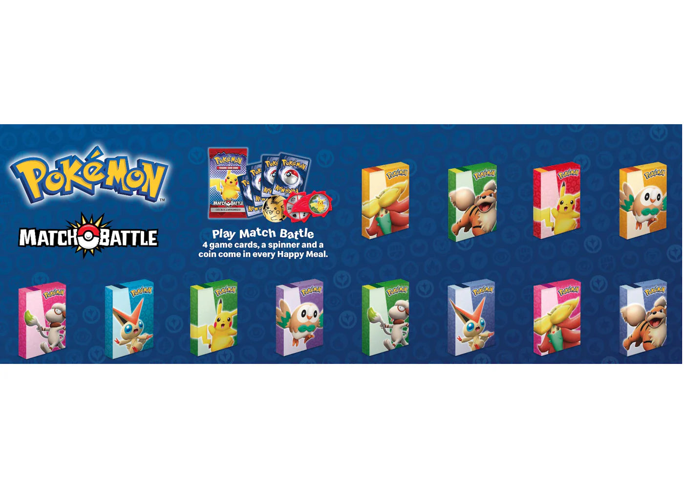 2022 Pokémon TCG McDonald's Happy Meal Match Battle 20x Pack Lot (Assorted) (US)