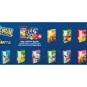 2022 Pokémon TCG McDonald's Happy Meal Match Battle 40x Pack Lot (Assorted) (US)