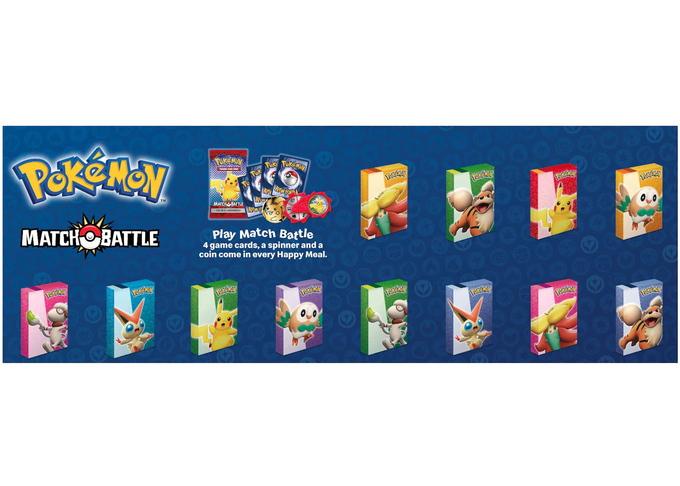 2022 Pokémon TCG McDonald's Happy Meal Match Battle Sealed Case of 150 Packs (Any Version) (US)