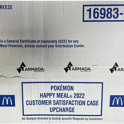 2022 Pokémon TCG McDonald's Happy Meal Match Battle Sealed Case of 150 Packs (Any Version) (US)