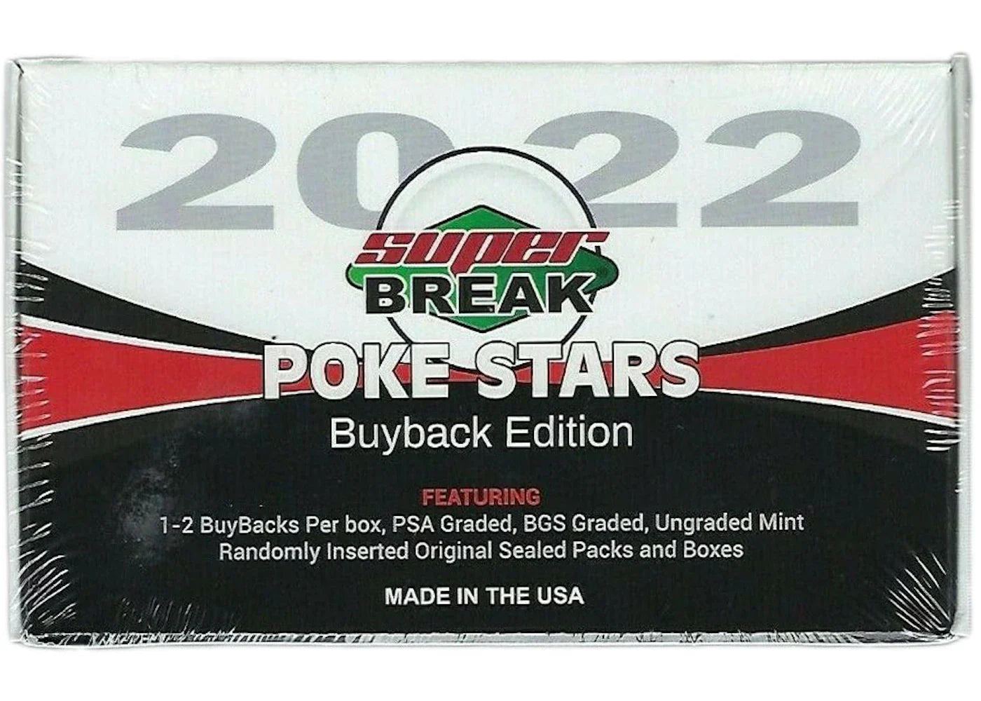 2022 Super Break Poke Stars Buyback Edition Box