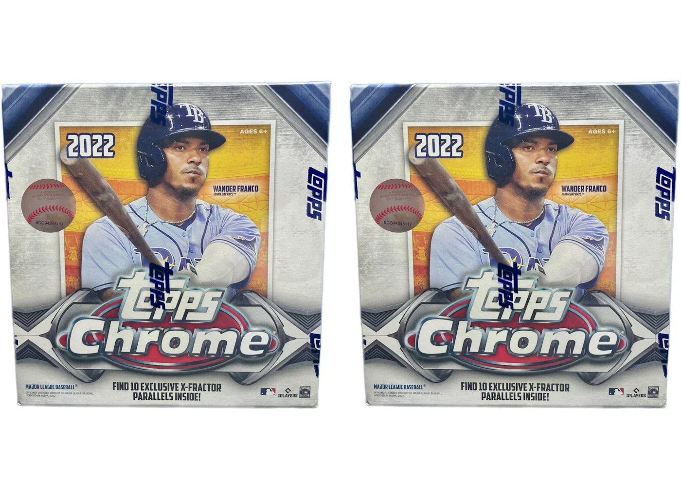 2022 Topps Chrome Baseball Mega Box 2x Lot