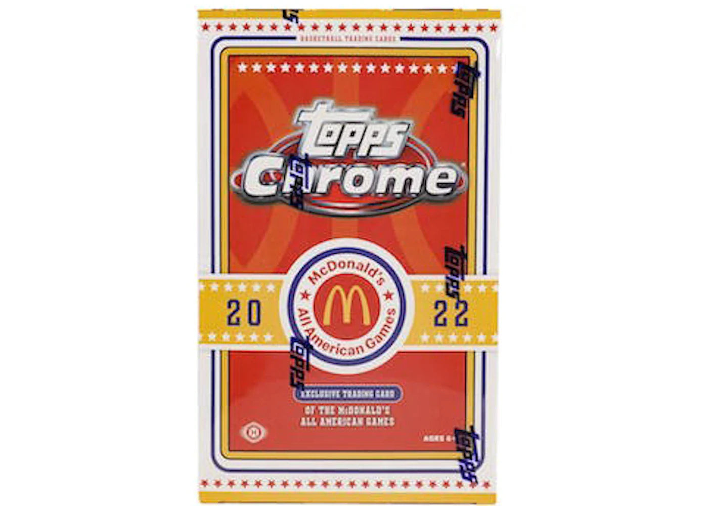 2022 Topps Chrome McDonald's All American Basketball Hobby Box