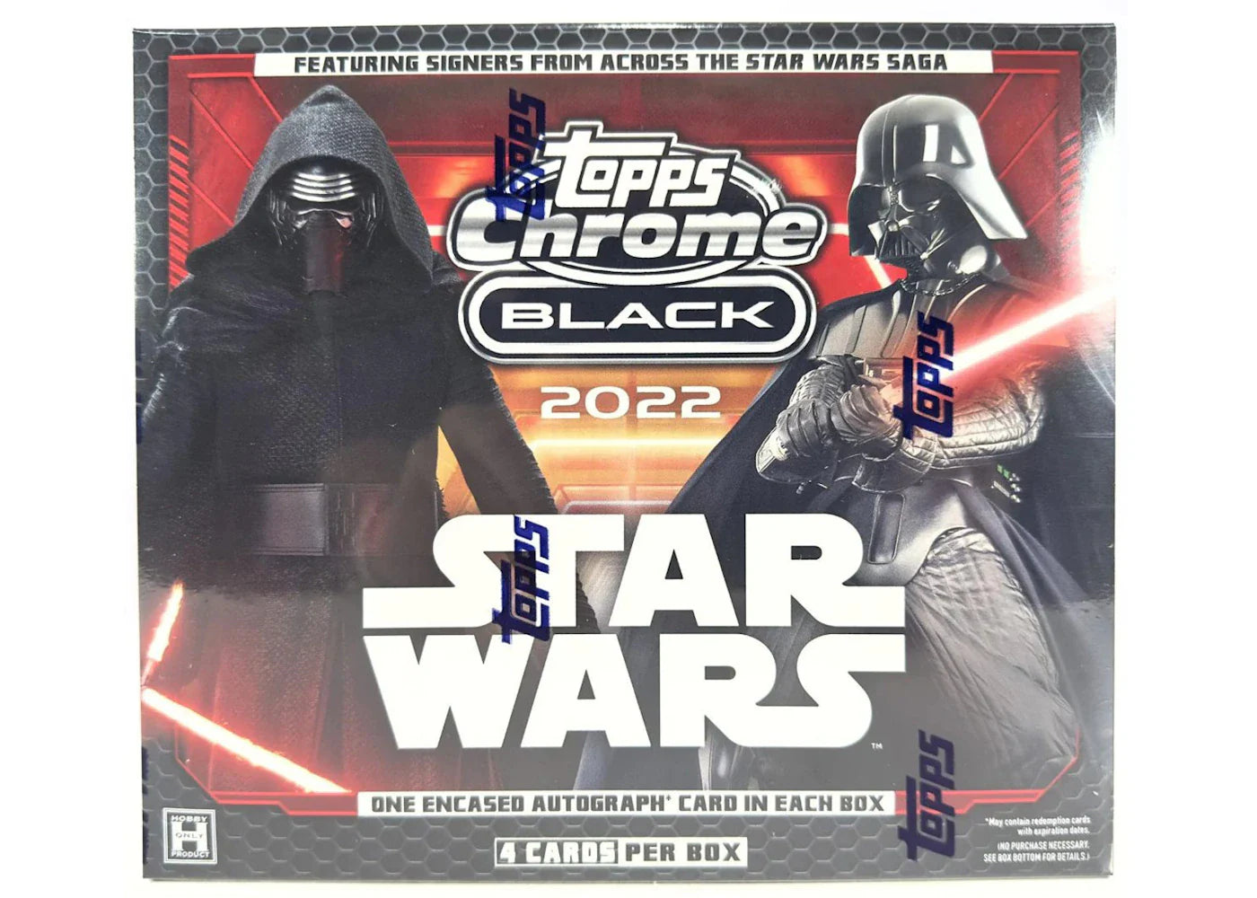 2022 Topps Chrome Star Wars Black Hobby Box