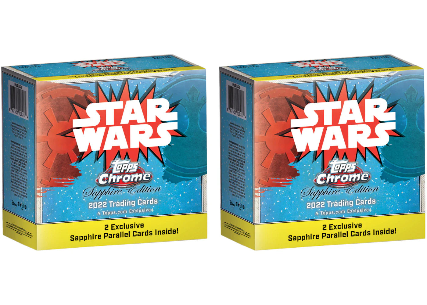 2022 Topps Chrome Star Wars Sapphire Edition Box 2x Lot