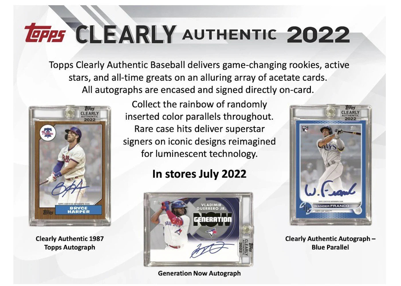 2022 Topps Clearly Authentic Baseball Hobby Box