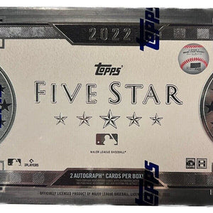 2022 Topps Five Star Baseball Hobby Box