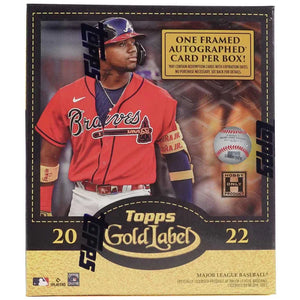 2022 Topps Gold Label Baseball Hobby Box (33 Card Count)