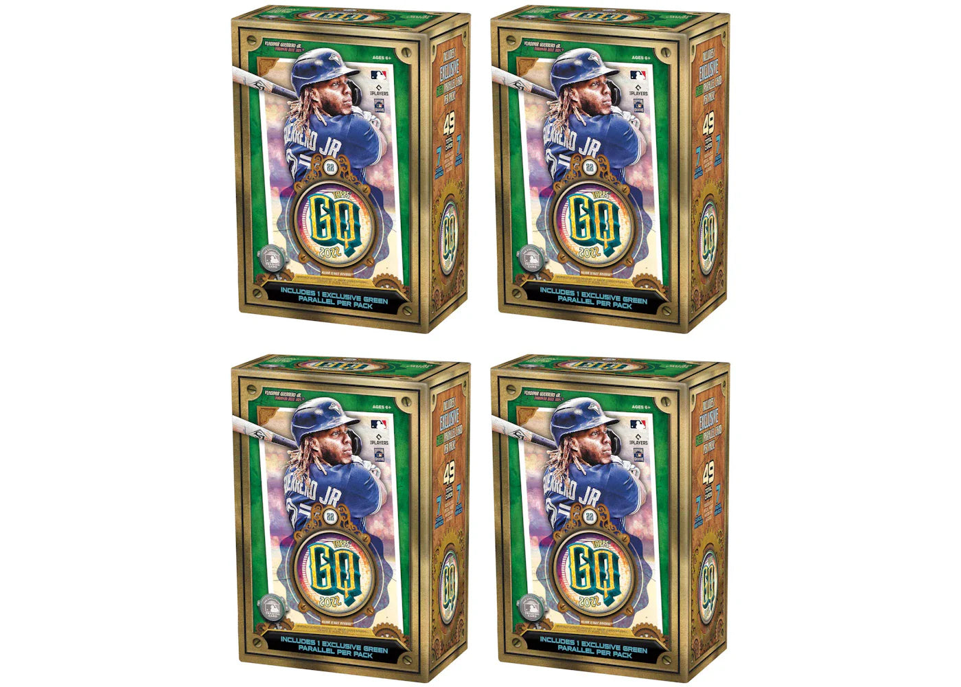 2022 Topps Gypsy Queen Baseball Blaster Box 4x Lot