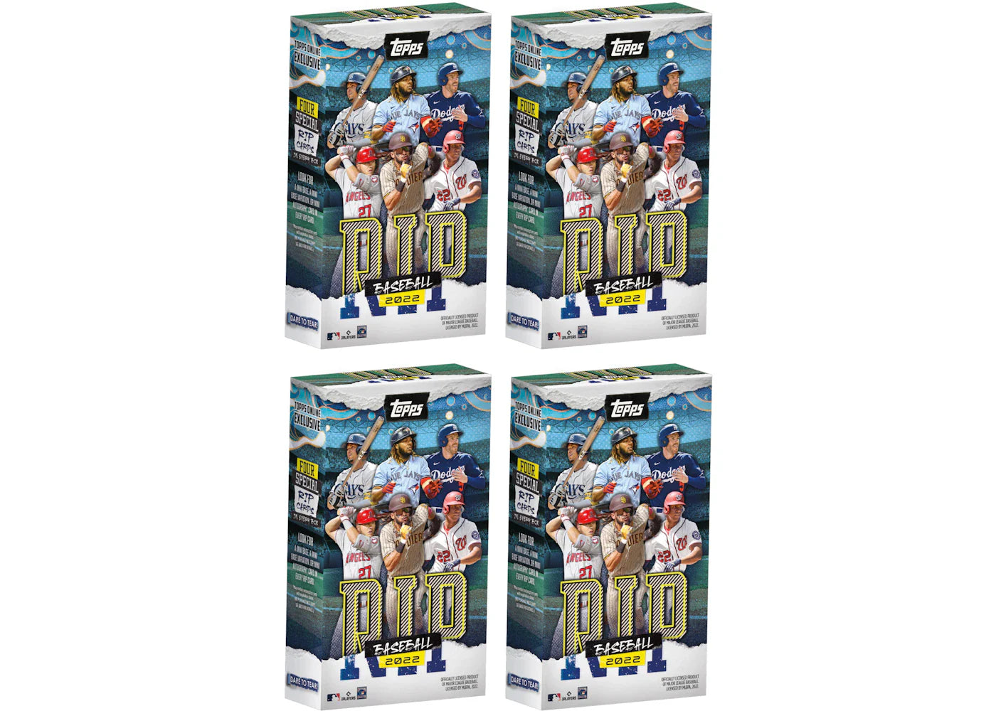 2022 Topps Rip Baseball Box 4x Lot