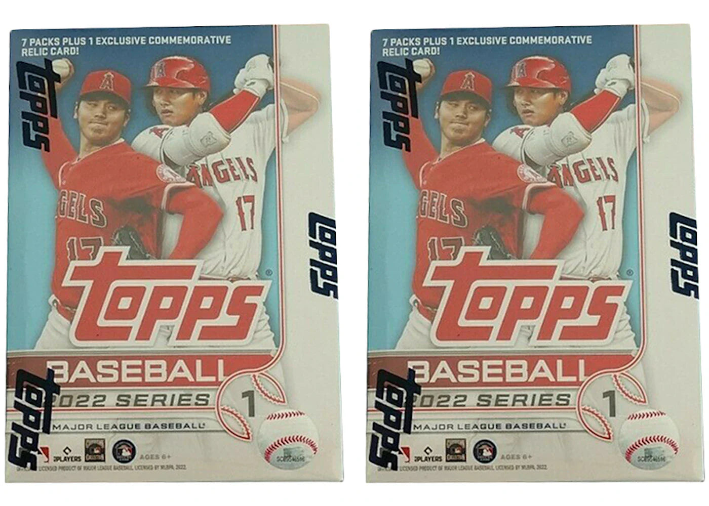 2022 Topps Series 1 Baseball Blaster Box 2x Lot