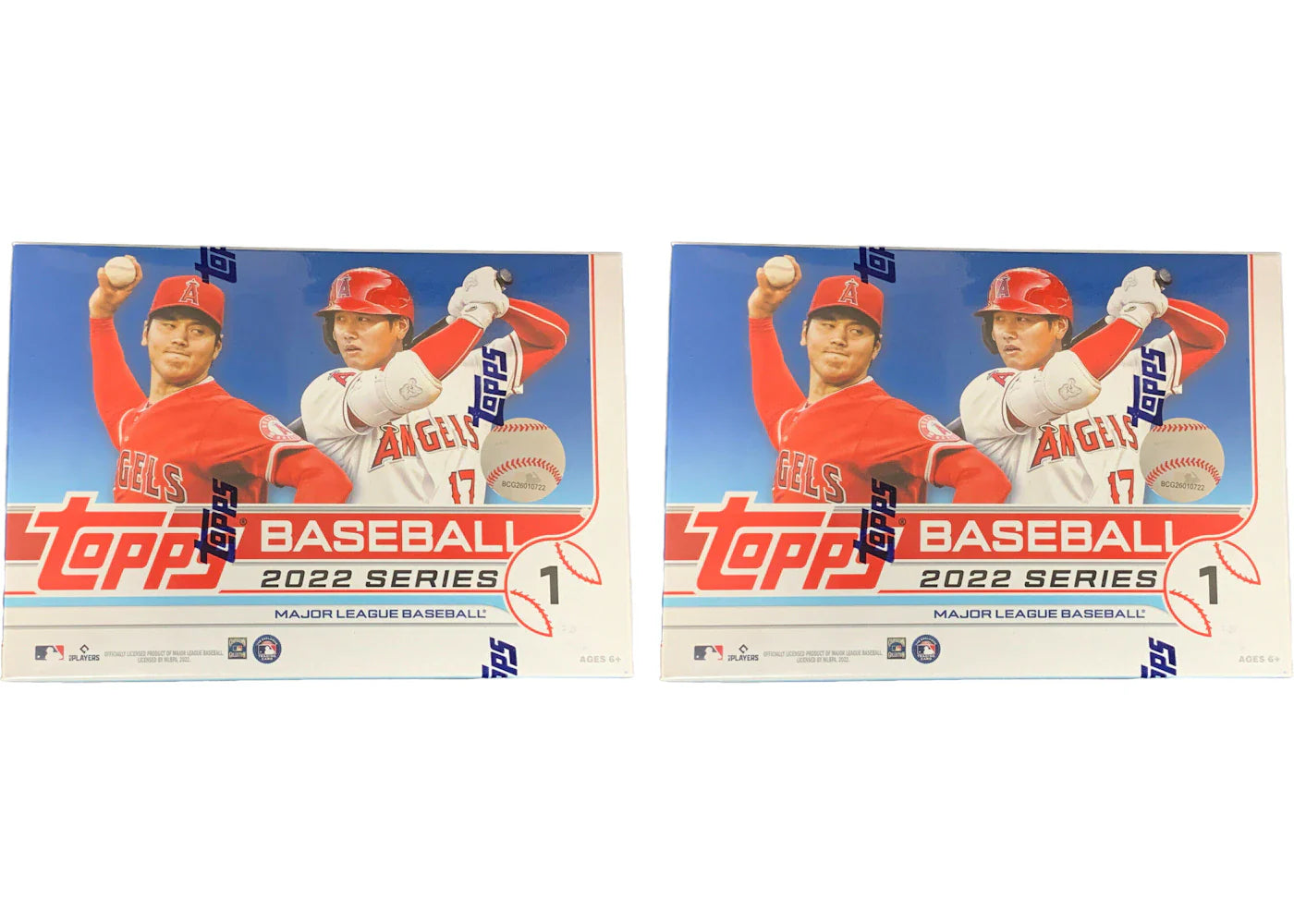2022 Topps Series 1 Baseball Target Mega Box (Rectangular Box) 2x Lot