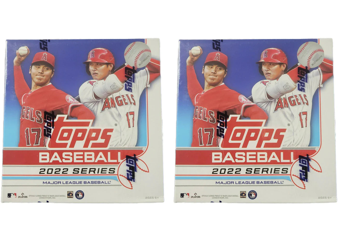 2022 Topps Series 1 Baseball Walmart Mega Box (Square Box) 2x Lot