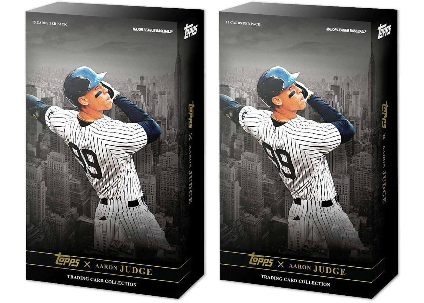 2022 Topps x Aaron Judge Baseball Curated Set 2x Lot