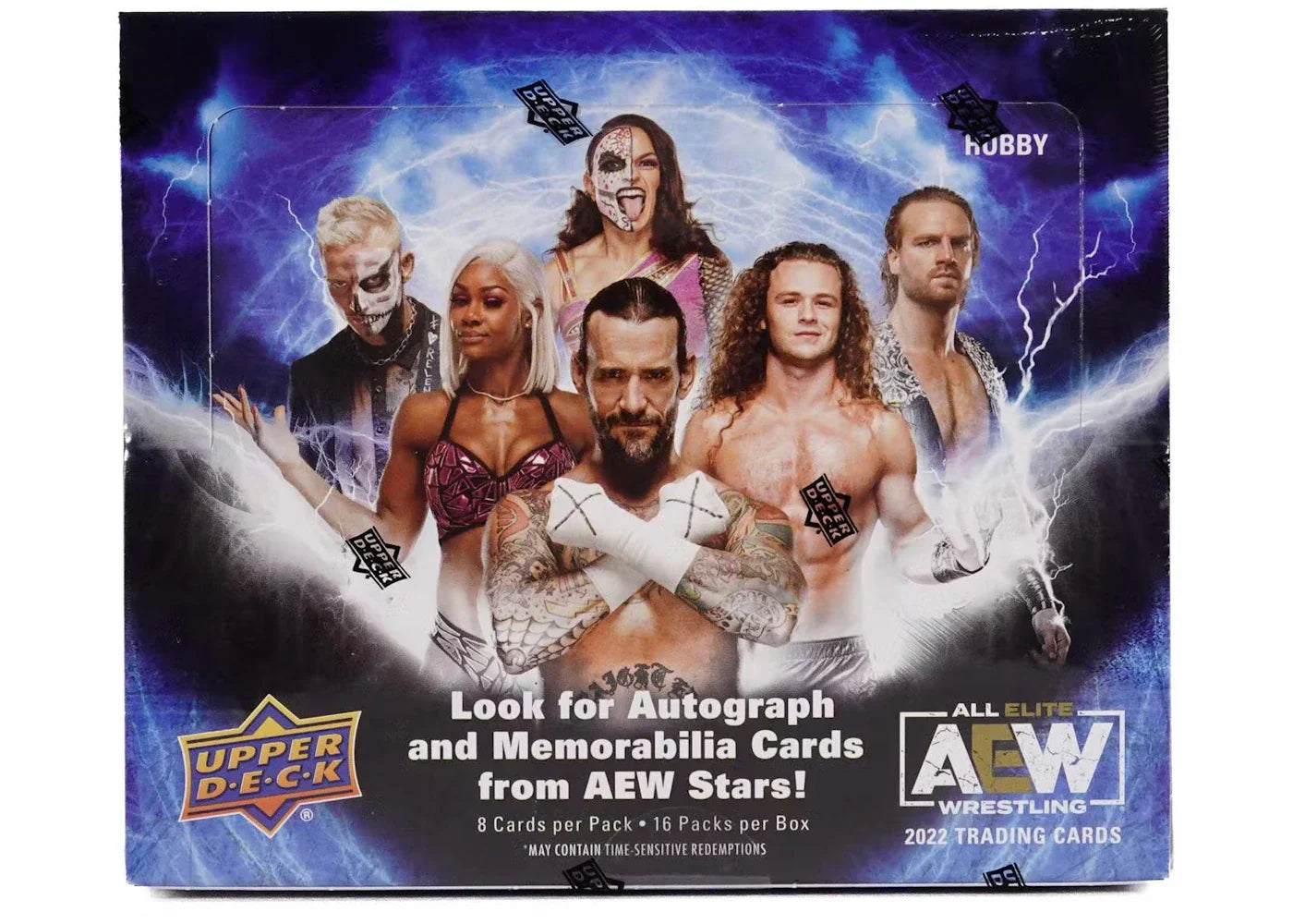 2022 Upper Deck AEW All Elite Wrestling Hobby Box